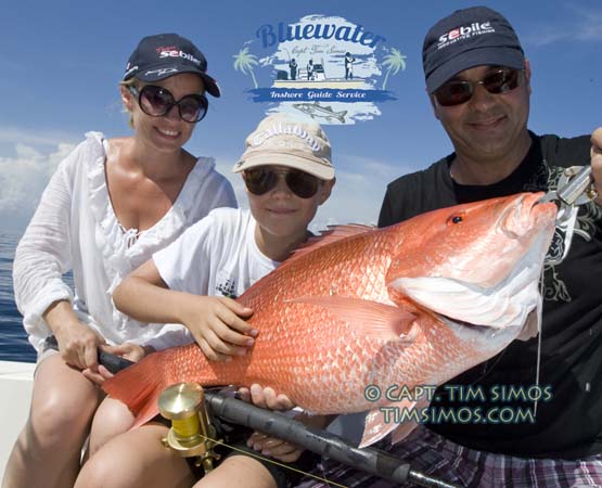 snapper fishing guide Vero Beach area 